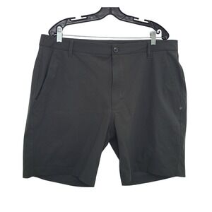 Vuori Meta Olive Green Athletic Shorts | Size 38 - Chino Golf Hiking Flat Front